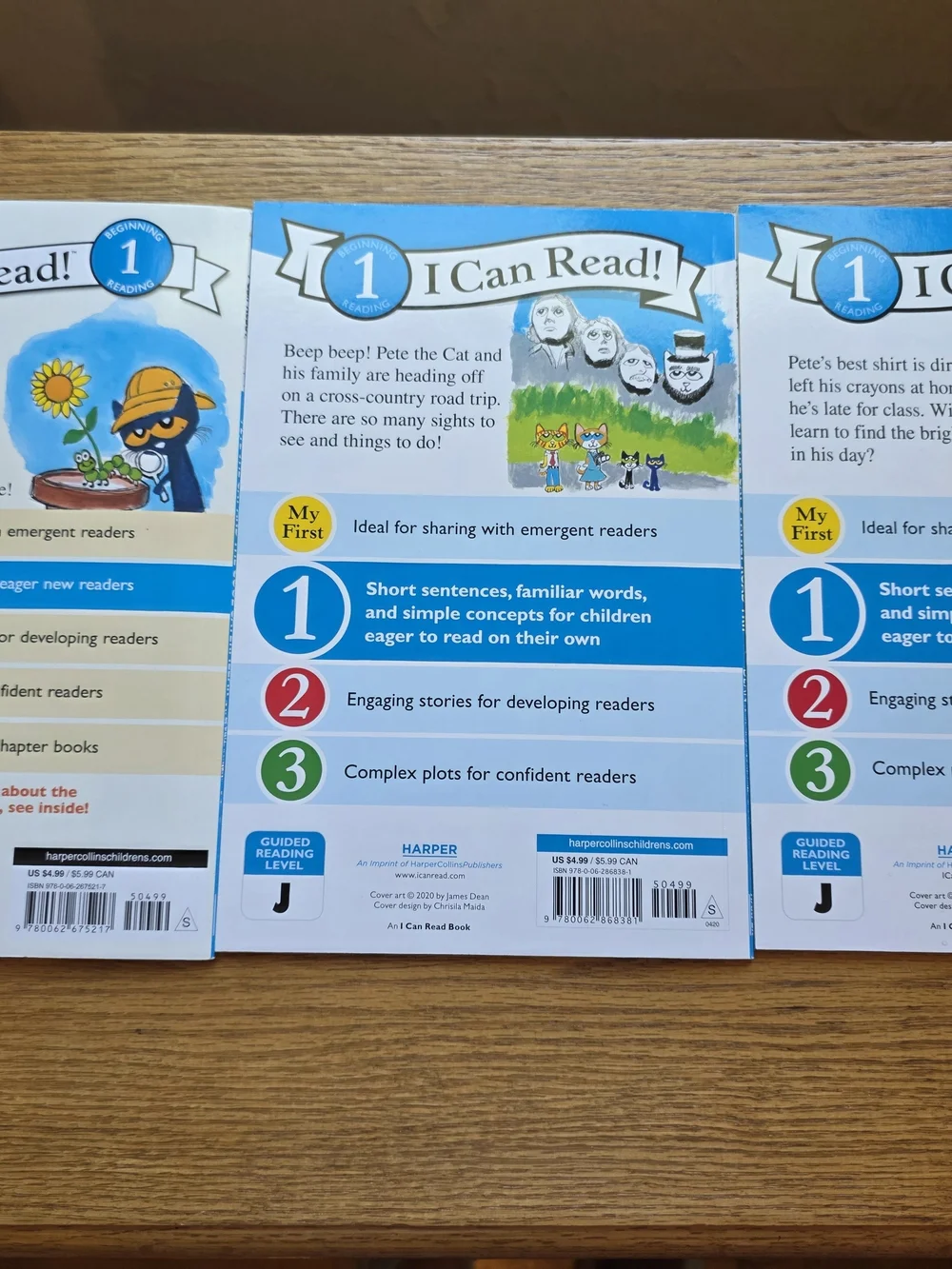 I Can Read! Pete the Cat’s Family Road Trip Plus 2 Other Books!